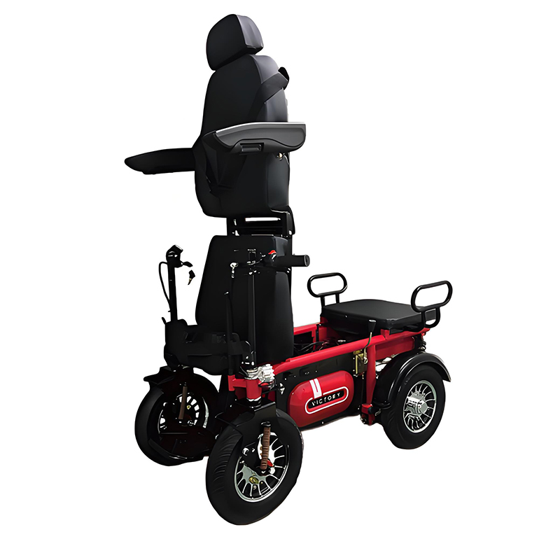 Внедорожное электрическое кресло-коляска YSE302 с функцией стояния и регулируемым положением (1)