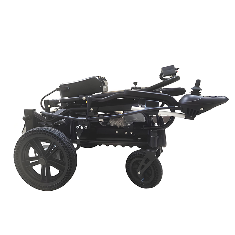 YSE203 Складное электрическое кресло-коляска для подъема по лестнице (4)