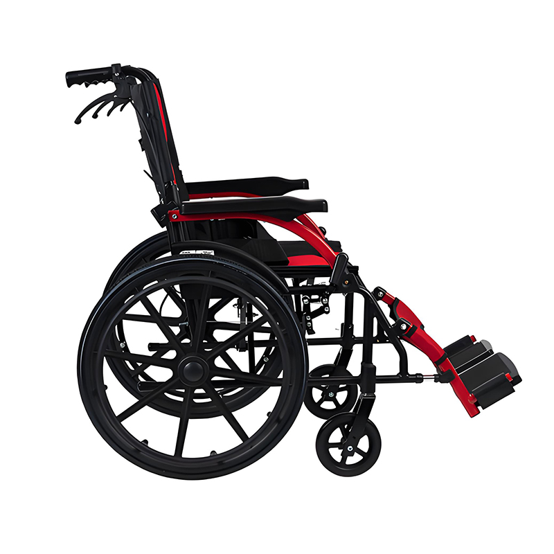 YSM2012 Портативное складное легкое инвалидное кресло-коляска для путешествий (4)