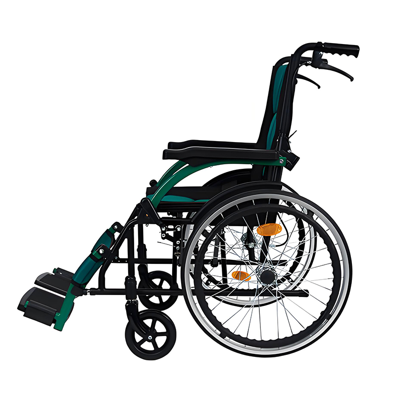 YSM2013 Складная облегченная ручная инвалидная коляска для путешествий (1)