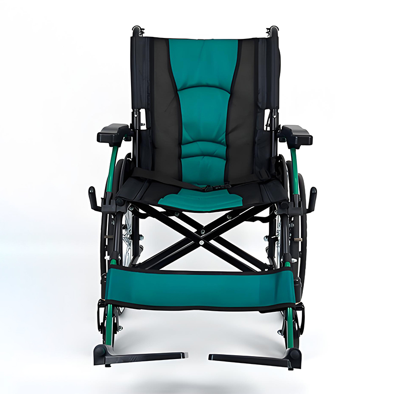 YSM2013 Складная облегченная ручная инвалидная коляска для путешествий (4)