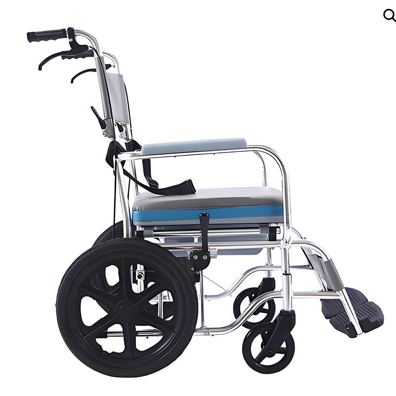 YSM2058 Водонепроницаемая складная коляска-комод для душа и туалета (2)