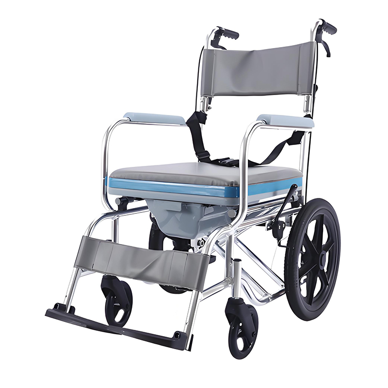 YSM2058 Водонепроницаемая складная коляска-комод для душа и туалета (4)