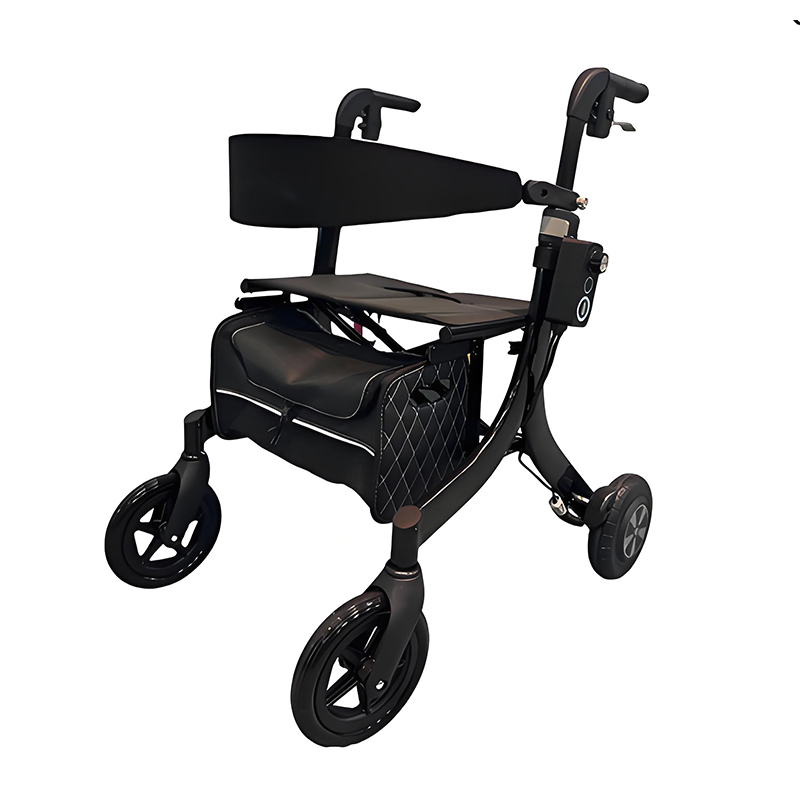 YSW7011 Ходунки-роллаторы с регулировкой сопротивления и скорости, складные, с сиденьем и тормозом (1)