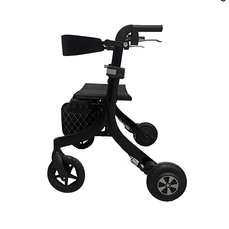 YSW7011 Ходунки-роллаторы с регулировкой сопротивления и скорости, складные, с сиденьем и тормозом (3)