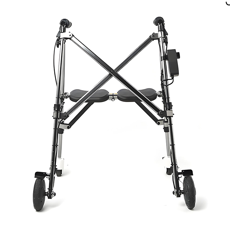 YSW7015 Ходунки-роллатор с магнитной регулировкой скорости и складной конструкцией (3)