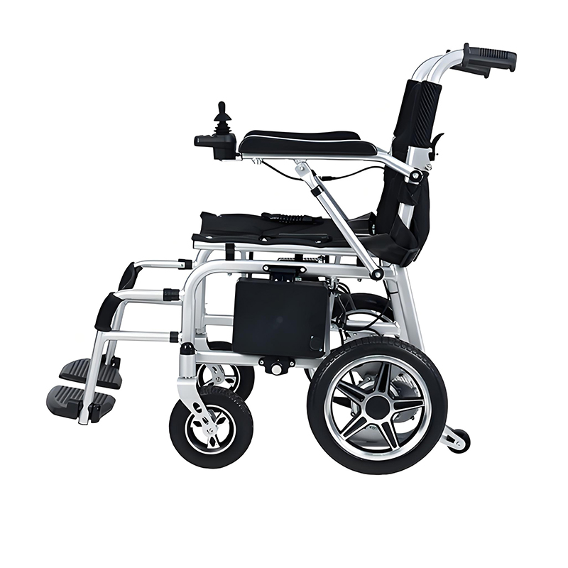 Алюминиевое складное электрическое кресло-коляска YSE124 (2)
