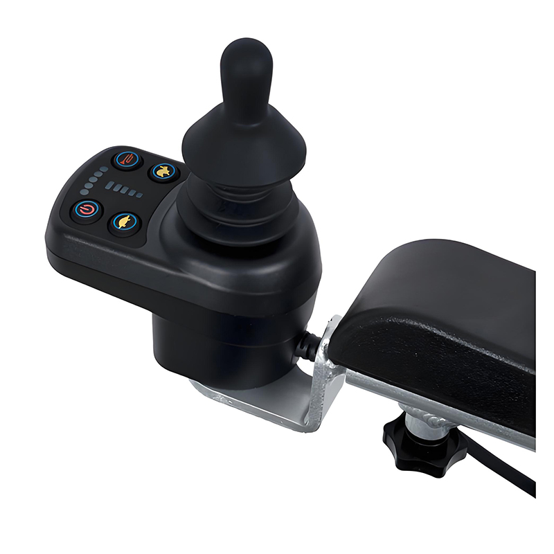 Алюминиевое складное электрическое кресло-коляска YSE124 (3)