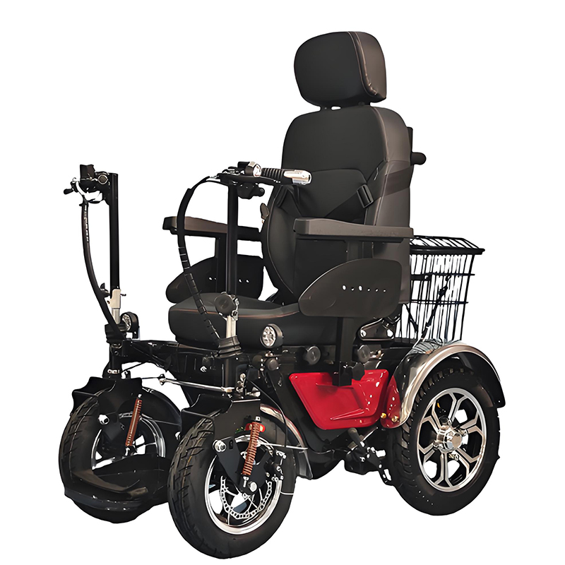 Высокоскоростное электрическое кресло-коляска для бездорожья YSE102A (4)