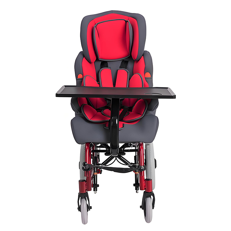 Детская инвалидная коляска YSM2205 с ручным механизмом наклона для детей с ДЦП (3)