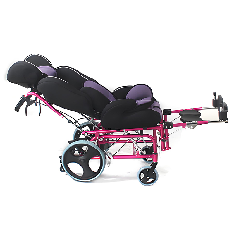 Детская инвалидная коляска из алюминиевого сплава для детей с церебральным параличом YSM2206 (4)