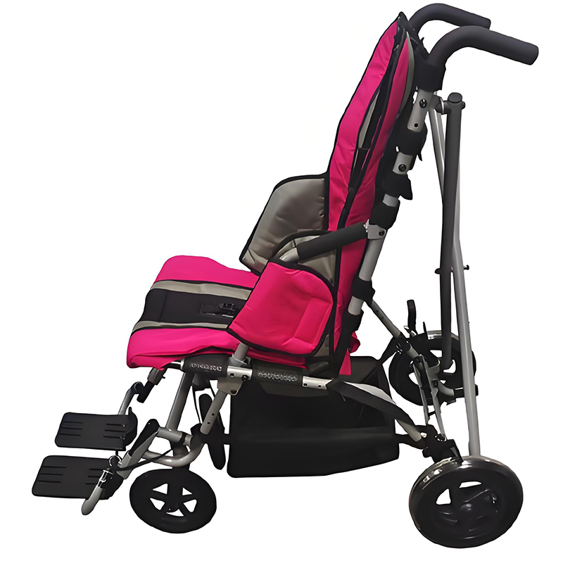 Детская складная легкая инвалидная коляска YSM2202 для детей с ДЦП (1)