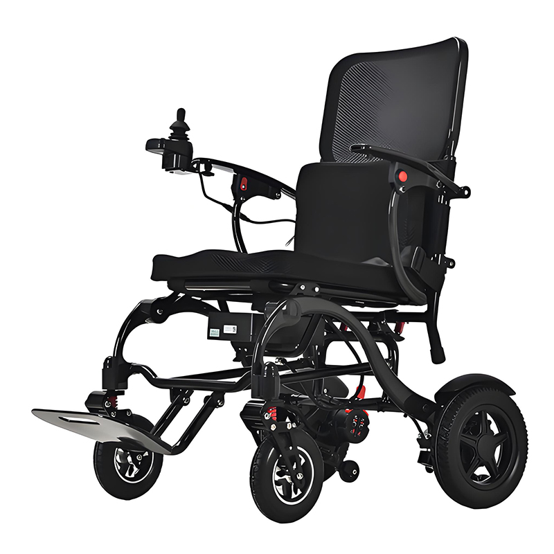 Легкое складное электрическое кресло-коляска YSE140 из углеродного волокна (1)