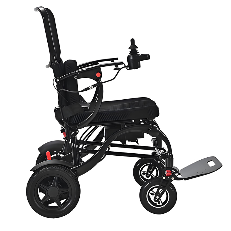 Легкое складное электрическое кресло-коляска YSE140 из углеродного волокна (3)