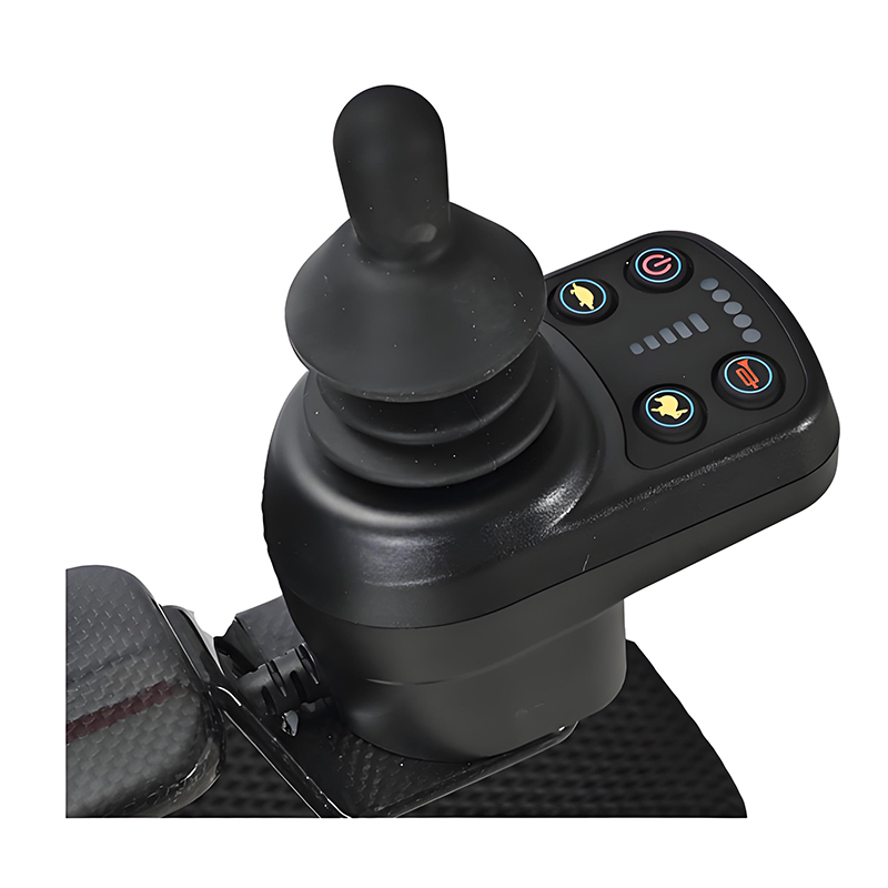 Легкое складное электрическое кресло-коляска YSE140 из углеродного волокна (4)