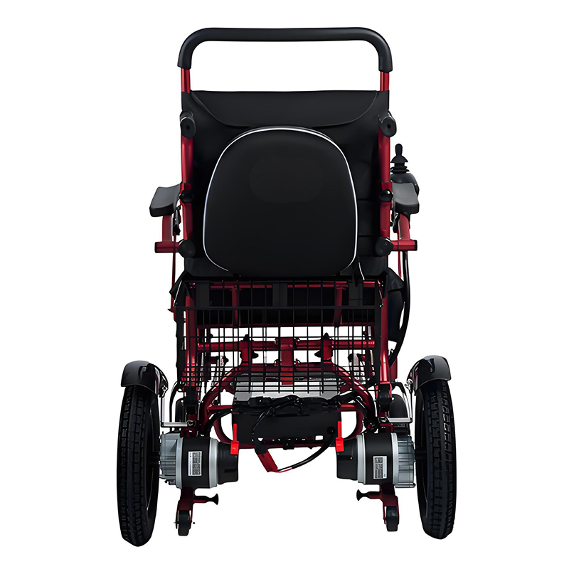 Электрическое складное кресло-коляска YSE130L с легким двигателем и аккумулятором (3)