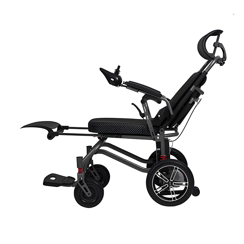 Электрическое складное кресло-коляска YSE148 с функцией лежания (3)